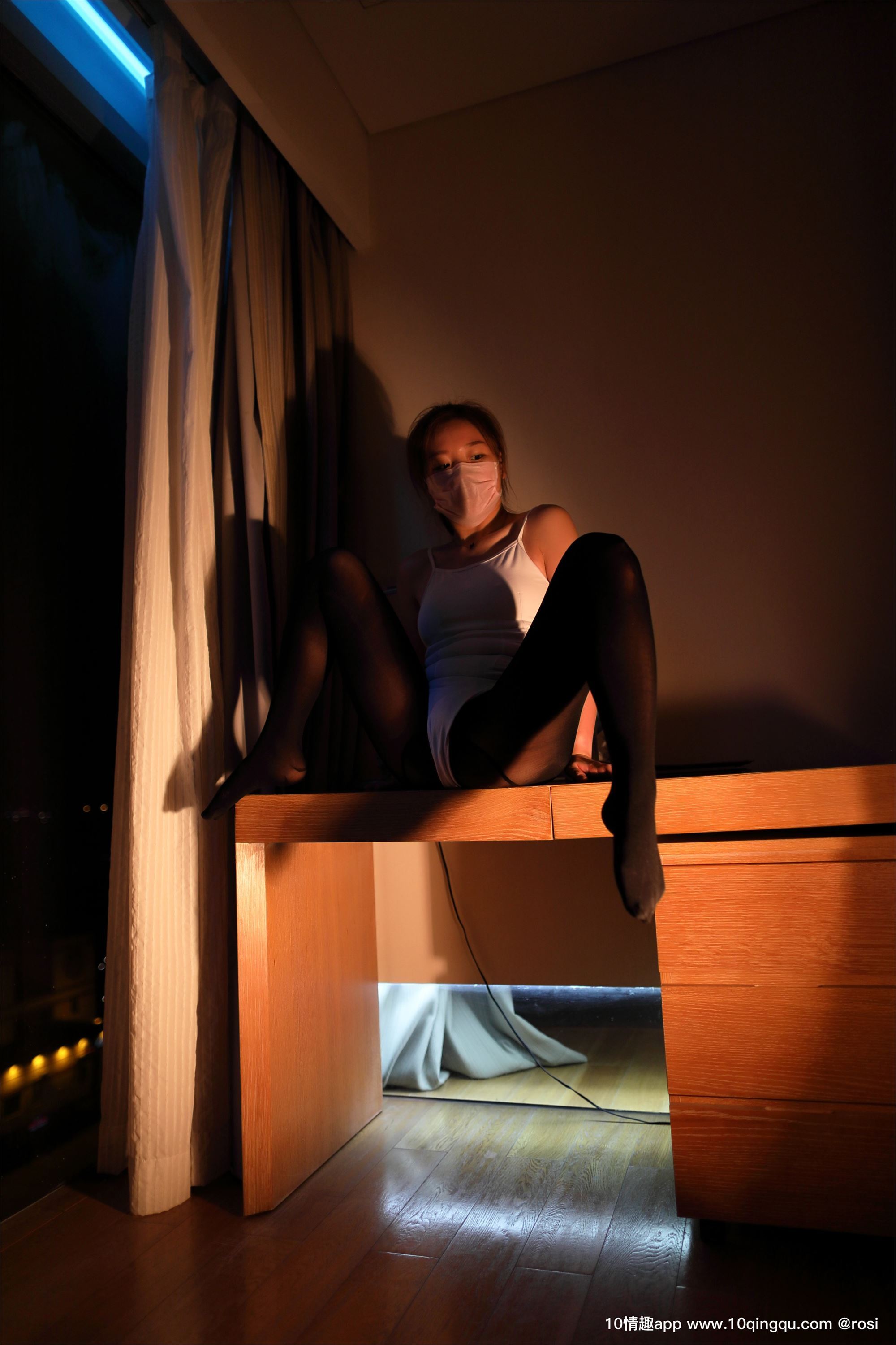 [ROSI写真]口罩系列 2019.04.12 NO.1034